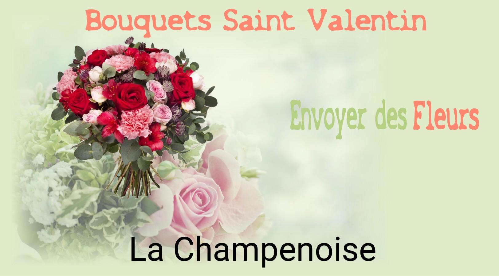 Roses de Saint-Valentin livrées à La Champenoise